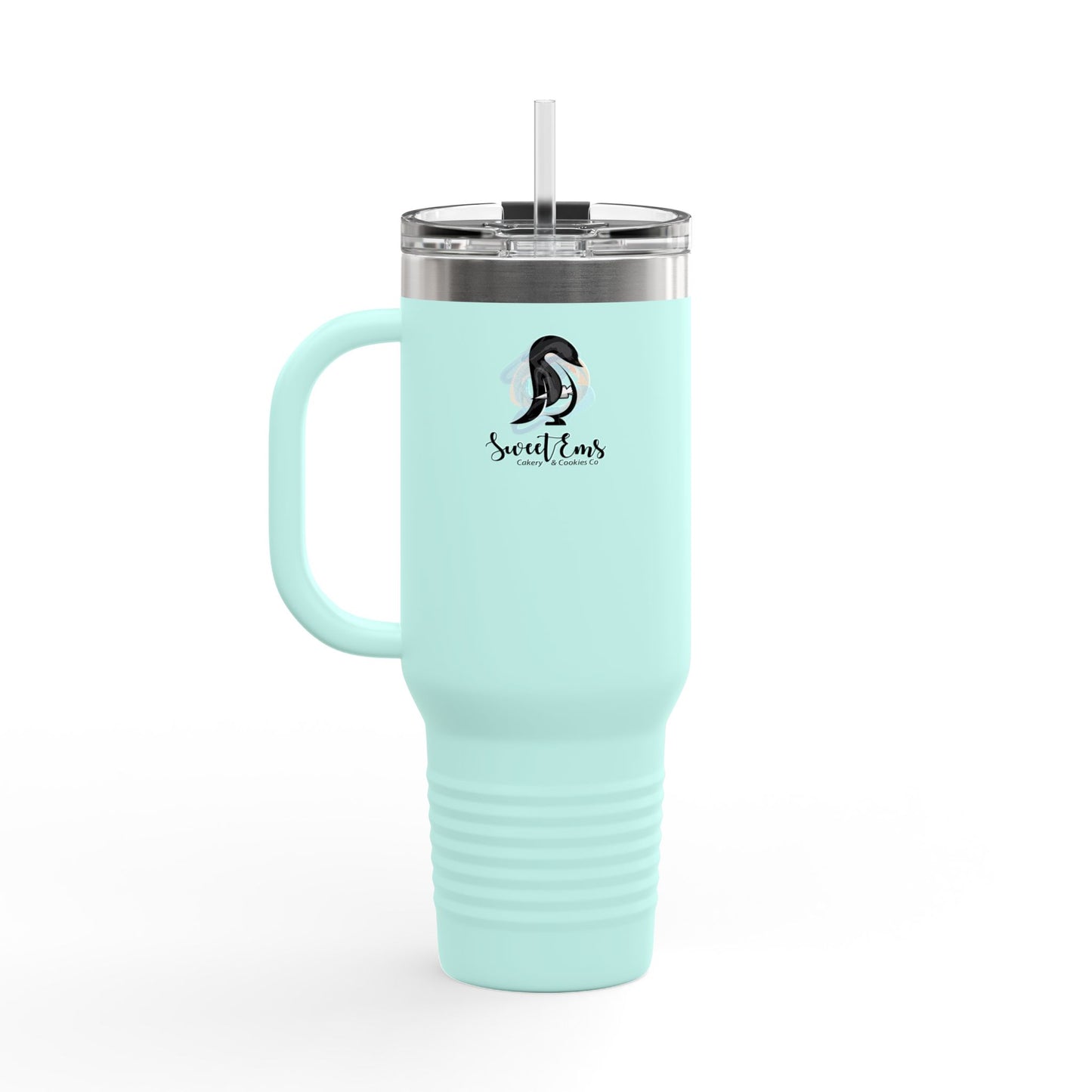 Insulated Travel Mug — FDT Illustrated Penguin (40oz)