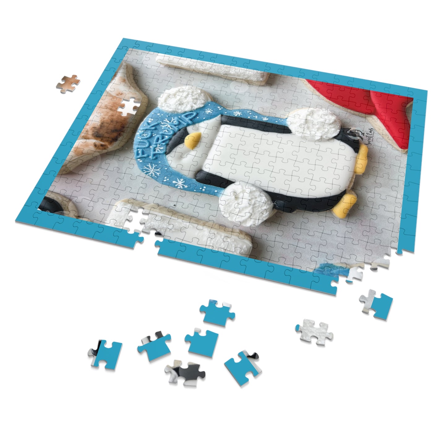 Penguin Jigsaw Puzzle with Tin — 252-Piece