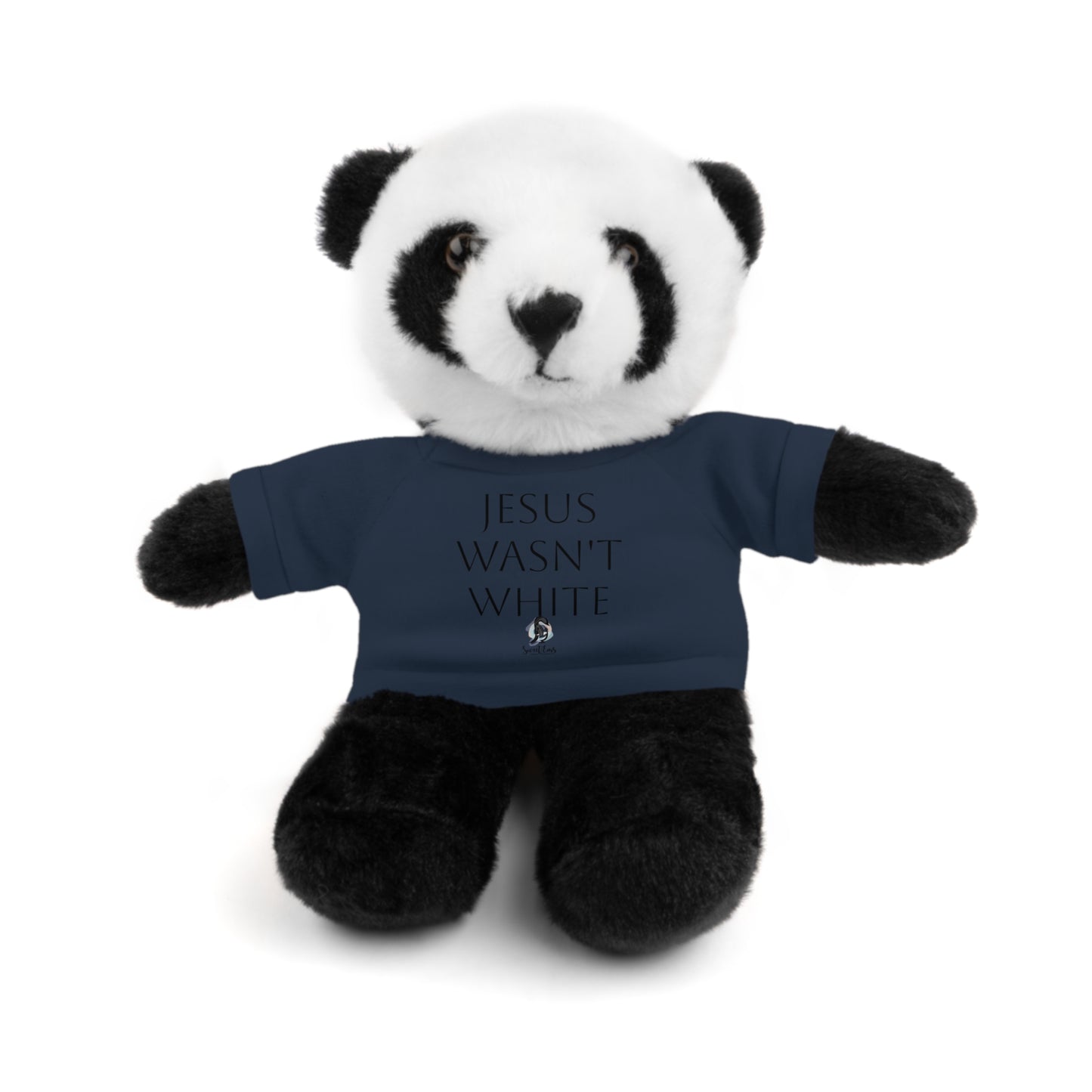 Jesus Wasn't White Stuffed Animal — Inclusive Plush Toy with Tee