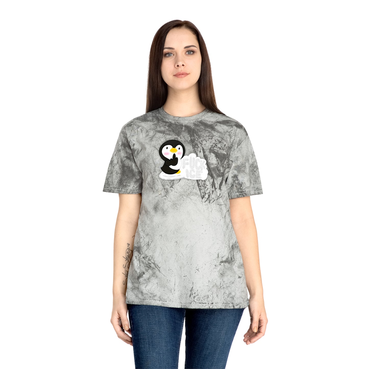 Fuck ICE FDT Illustrated Penguin T