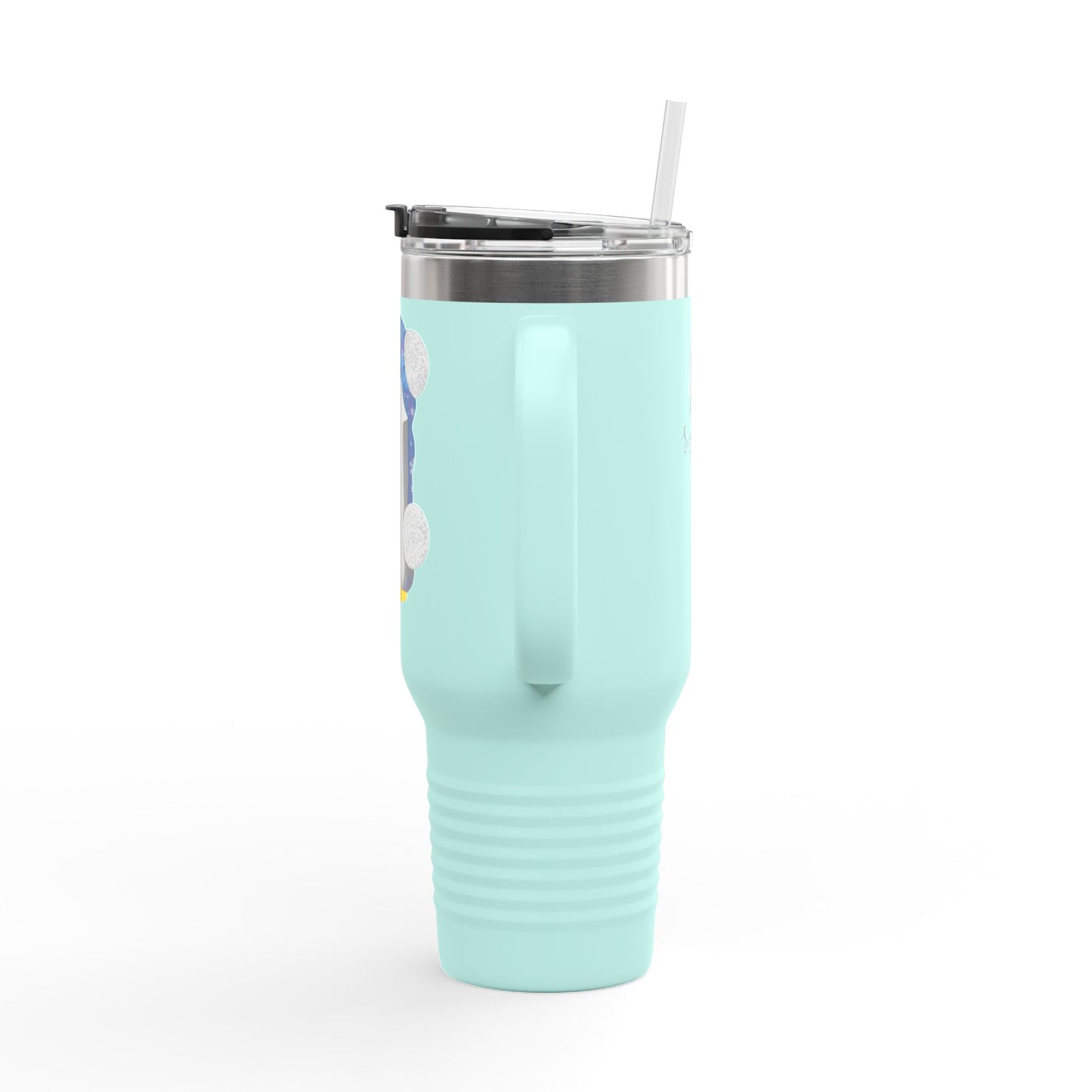 Insulated Travel Mug — FDT Illustrated Penguin (40oz)