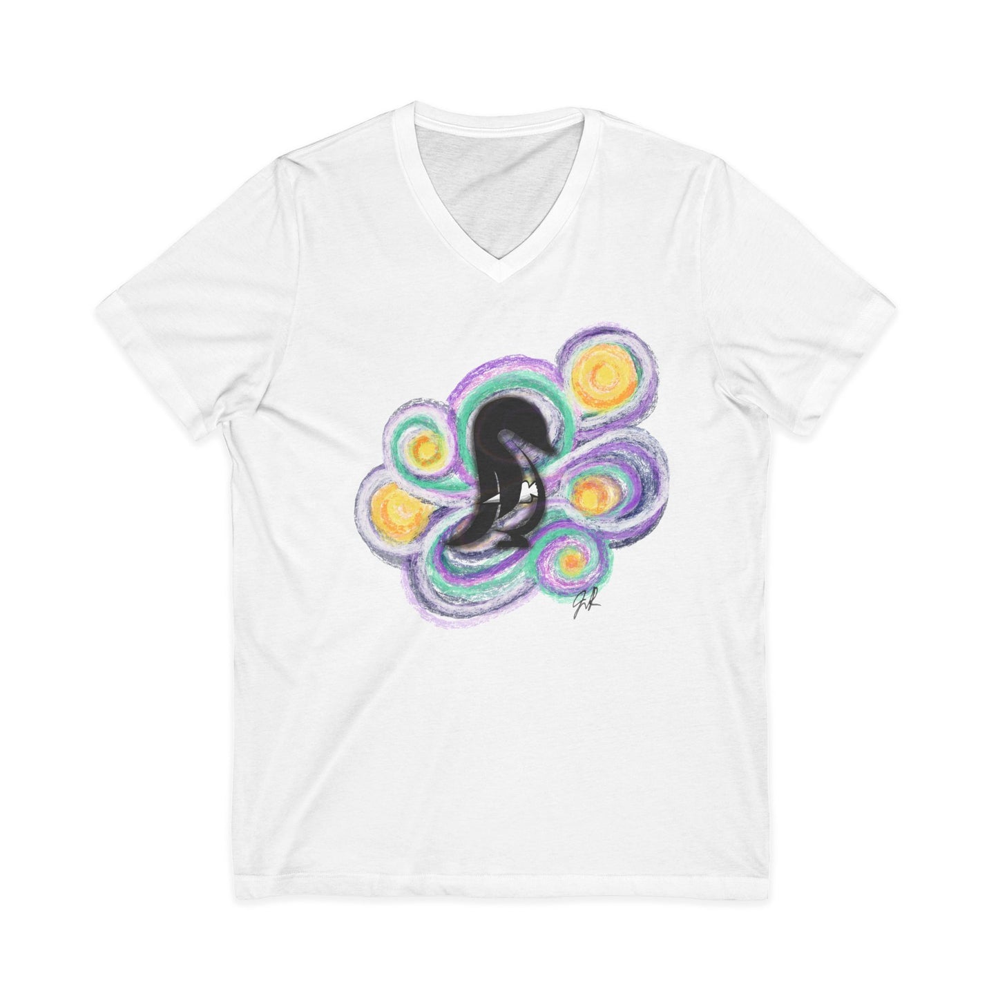Sweetems Night V‑Neck T