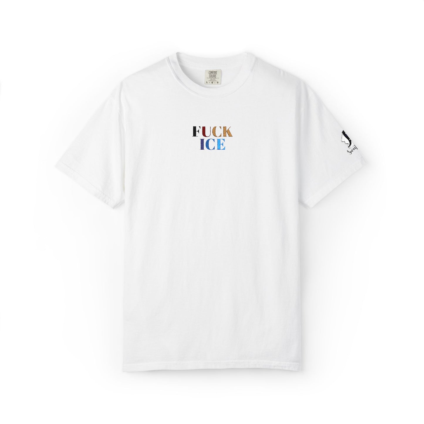Fuck Ice T— Bold Multicolor Embroidered