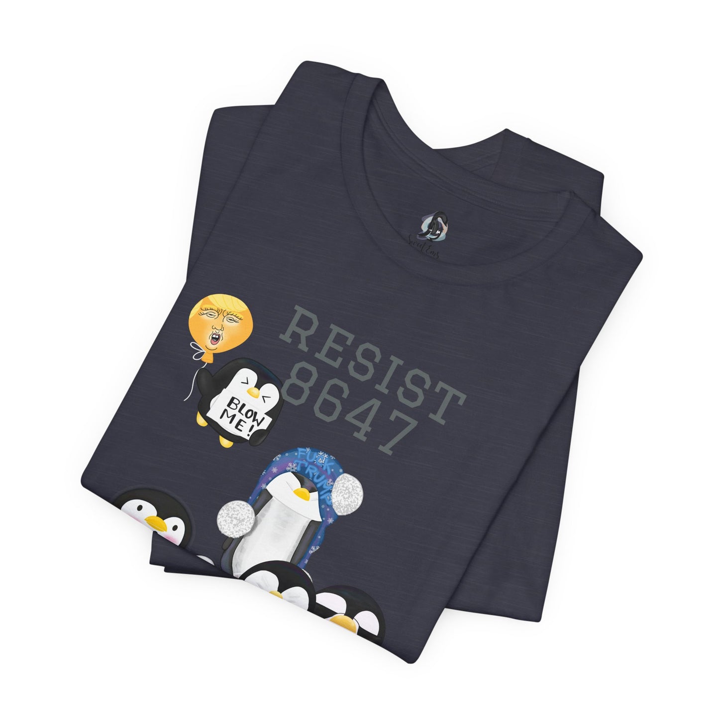 Penguin Protest Tee — "Tariffed FDT" T