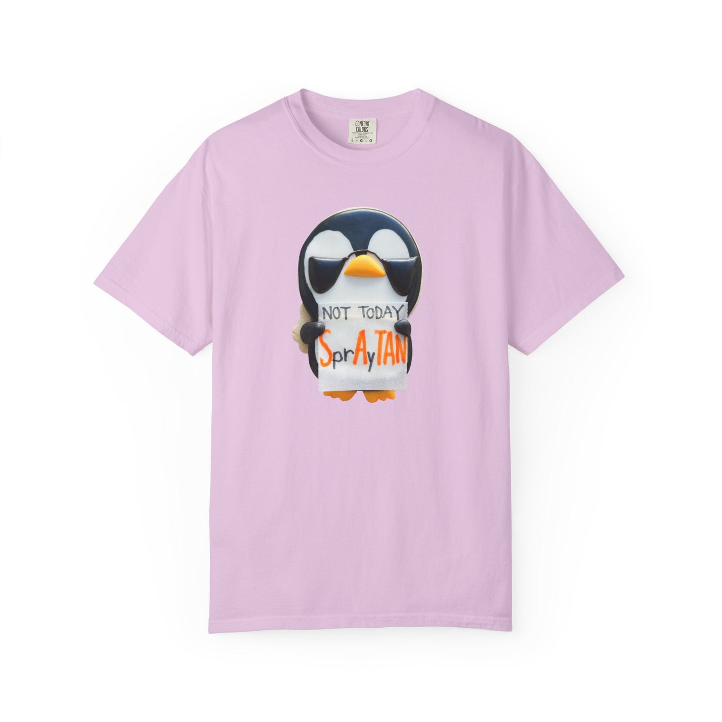 Penguin "Not Today SprAyTAN" T