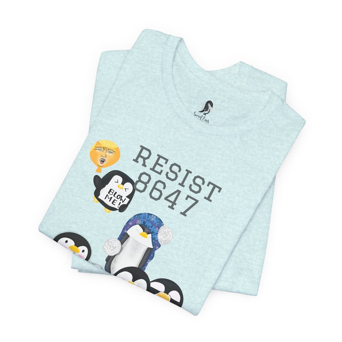 Penguin Protest Tee — "Tariffed FDT" T