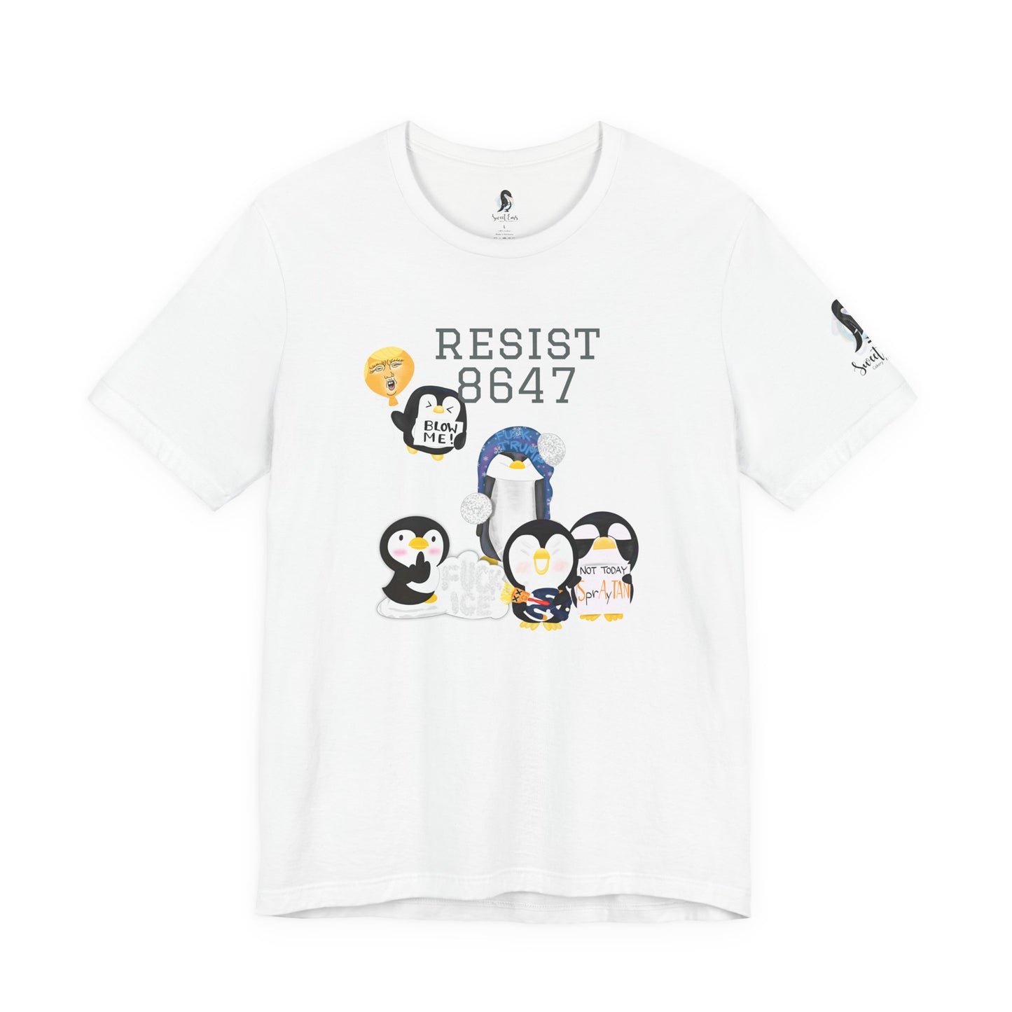 Penguin Protest Tee — "Tariffed FDT" T