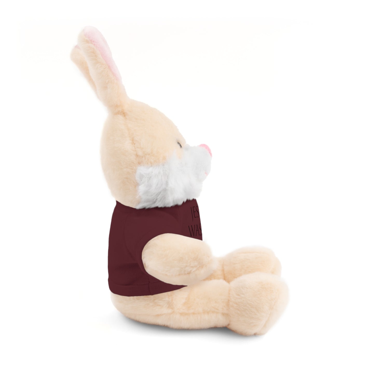 Jesus Wasn't White Stuffed Animal — Inclusive Plush Toy with Tee