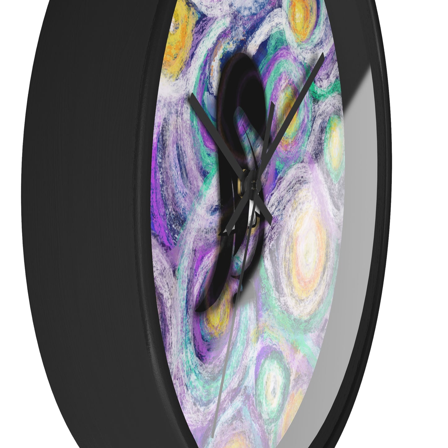 Starry Night–Style Sweetems Night Wall Clock