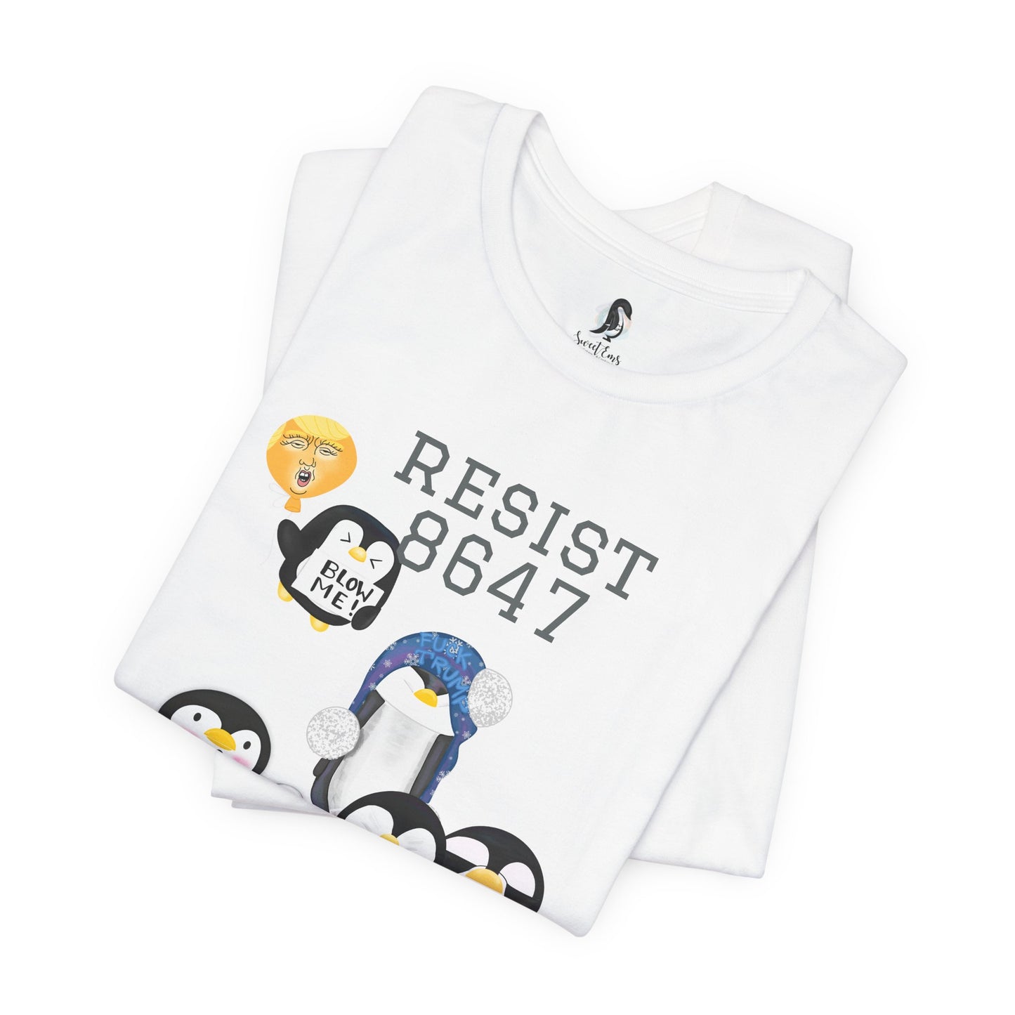 Penguin Protest Tee — "Tariffed FDT" T