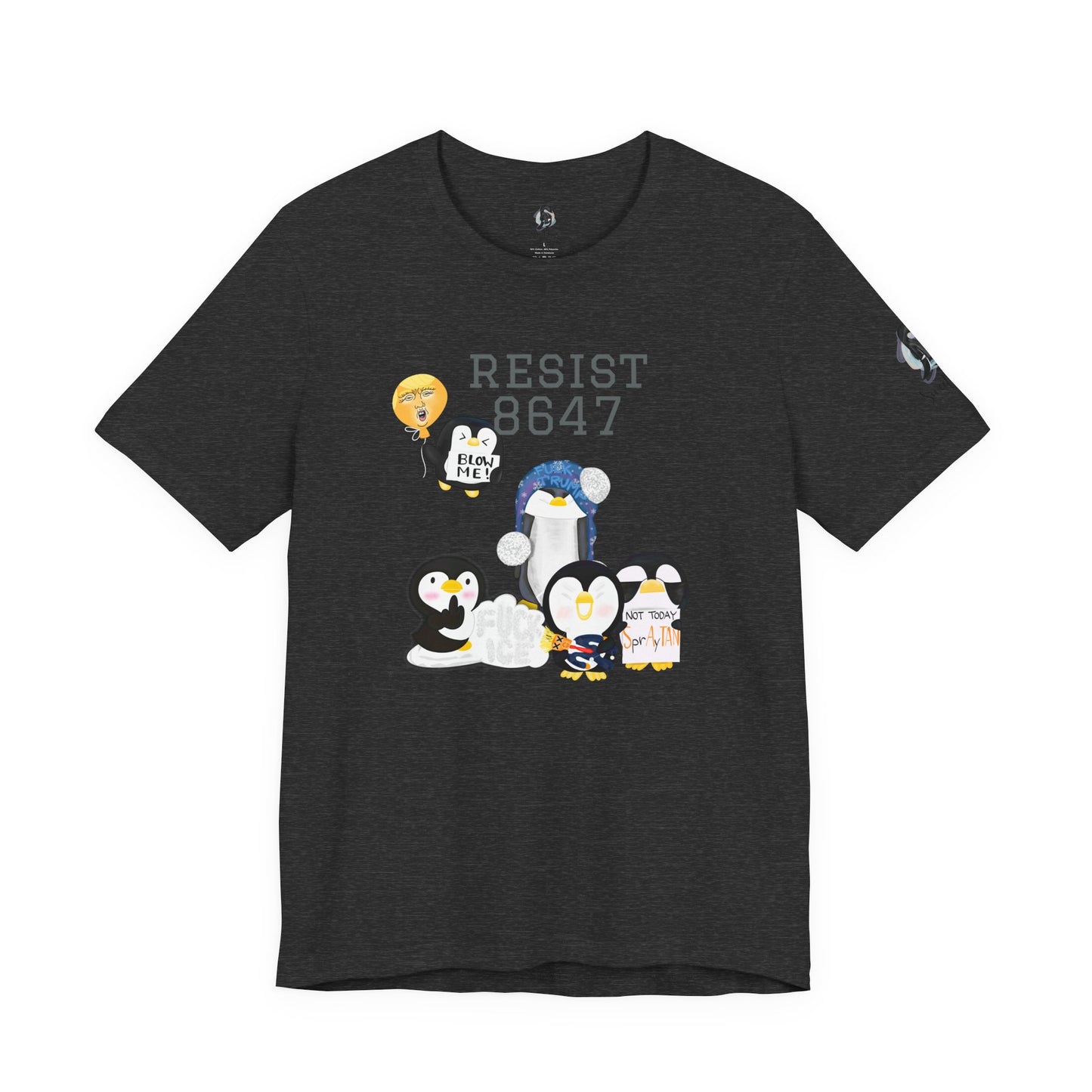 Penguin Protest Tee — "Tariffed FDT" T