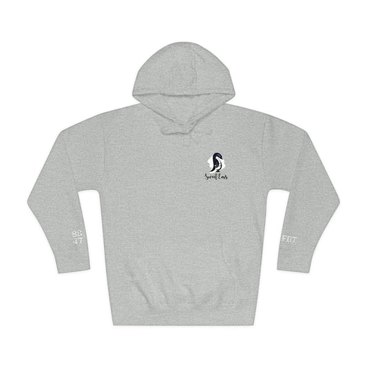 Resist Penguin Logo Embroidered Hoodie - Fleece Pullover