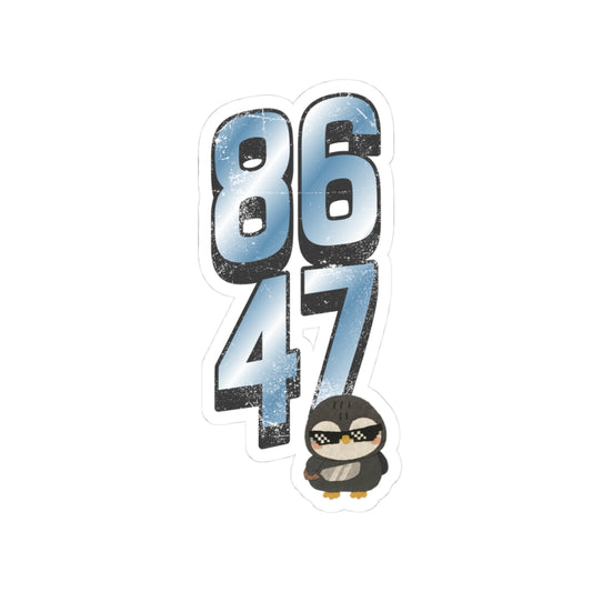 8647 Penguin Kiss-Cut Sticker