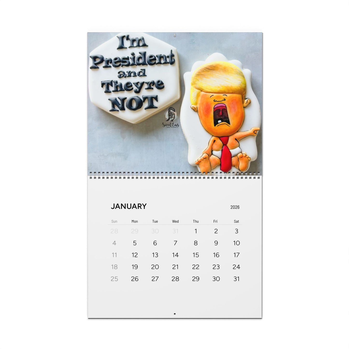 2026 Sweetems Cookie Calendar