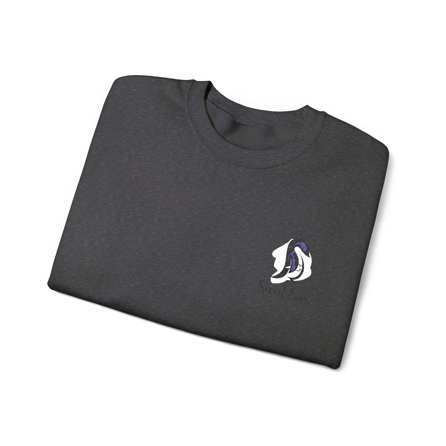 Logo Embroidery Crewneck Sweatshirt