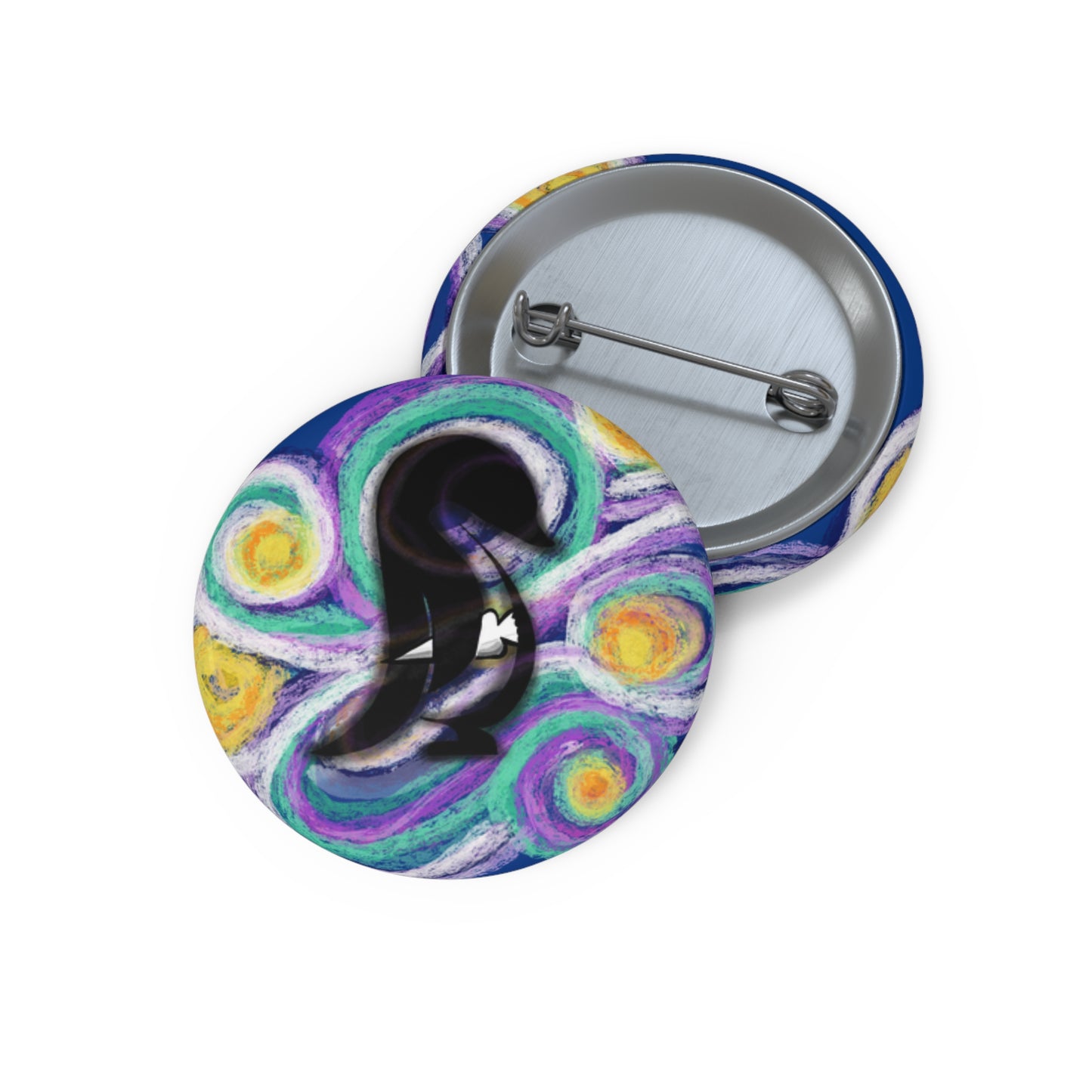 Sweetems Night Pin Button