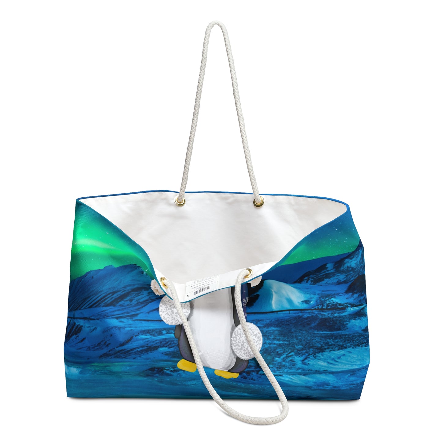 Aurora Weekender Bag — FDT Illustrated Penguin