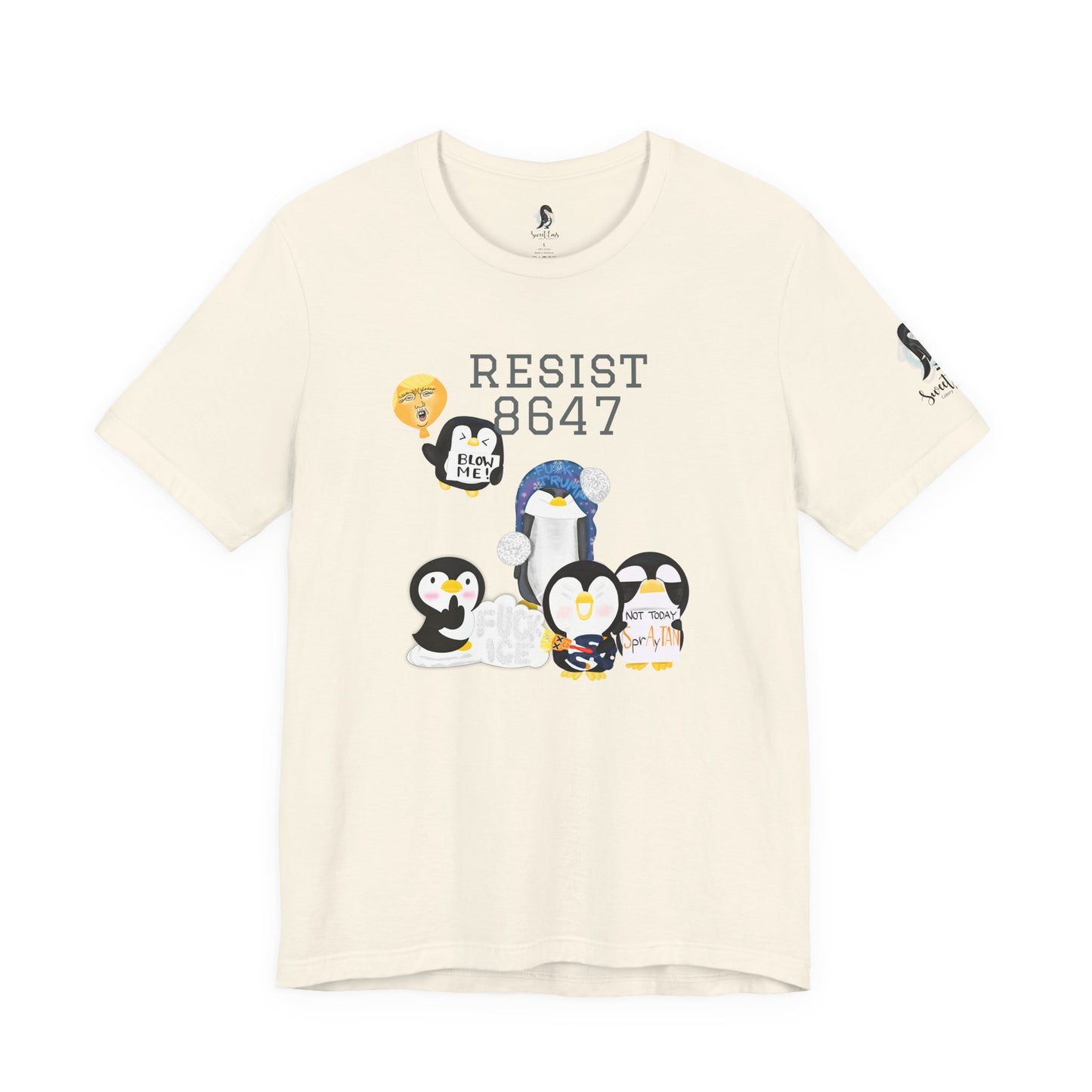 Penguin Protest Tee — "Tariffed FDT" T