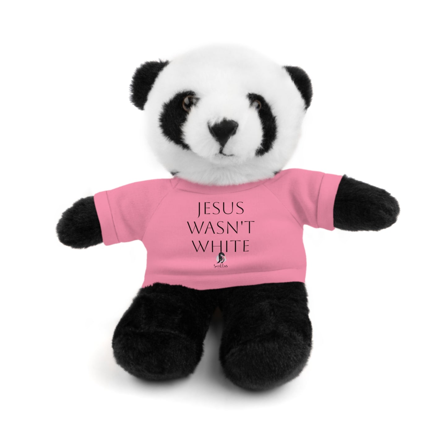 Jesus Wasn't White Stuffed Animal — Inclusive Plush Toy with Tee