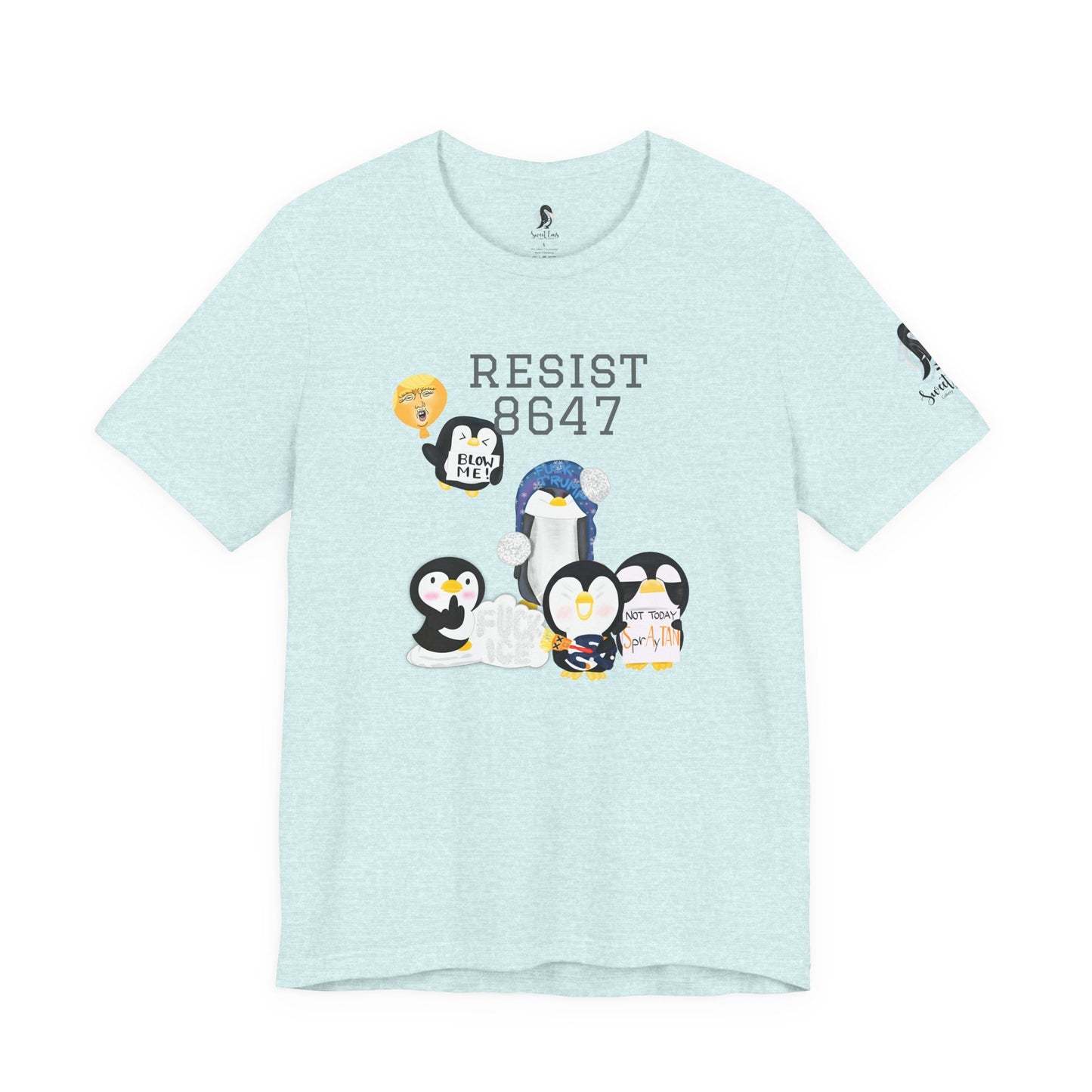 Penguin Protest Tee — "Tariffed FDT" T