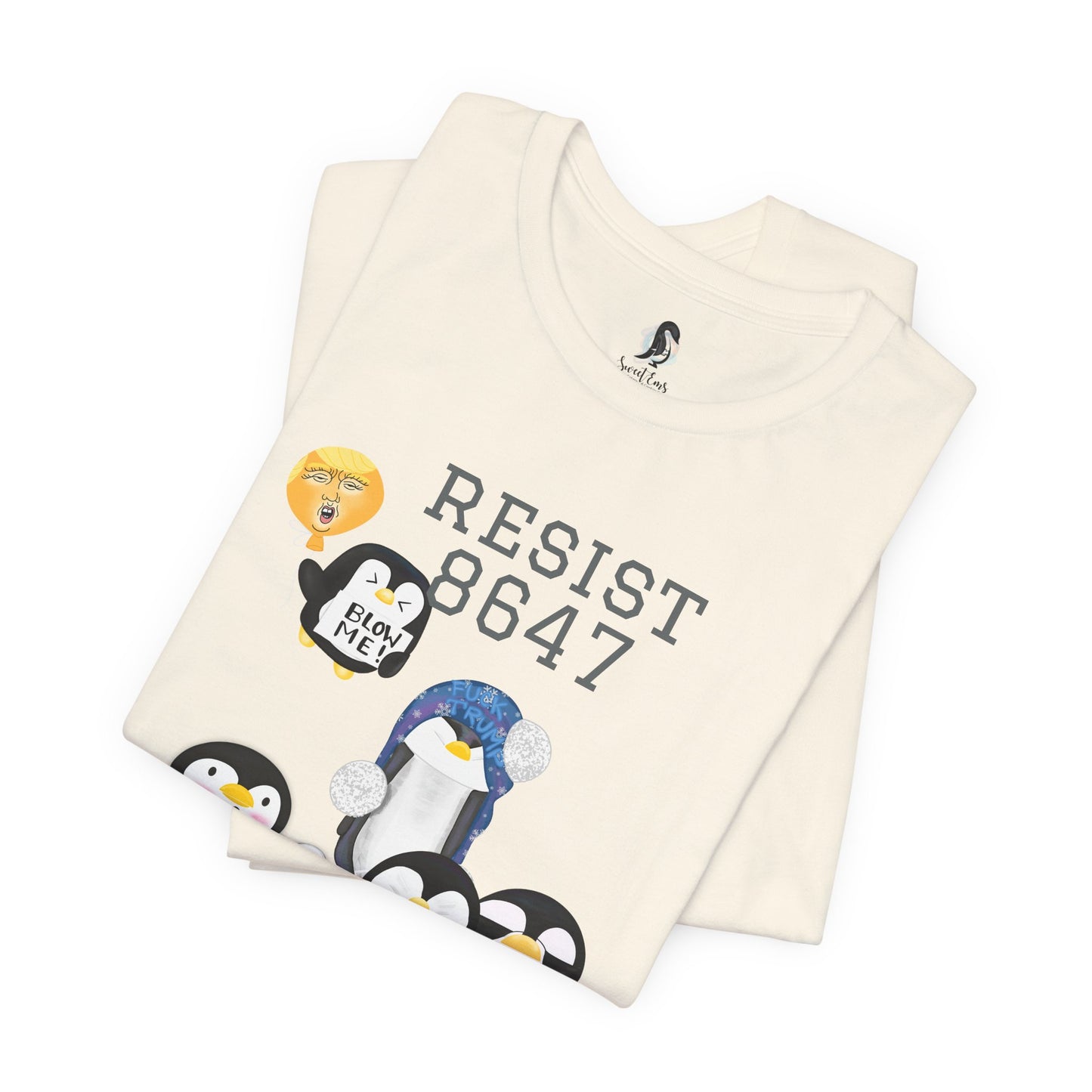 Penguin Protest Tee — "Tariffed FDT" T