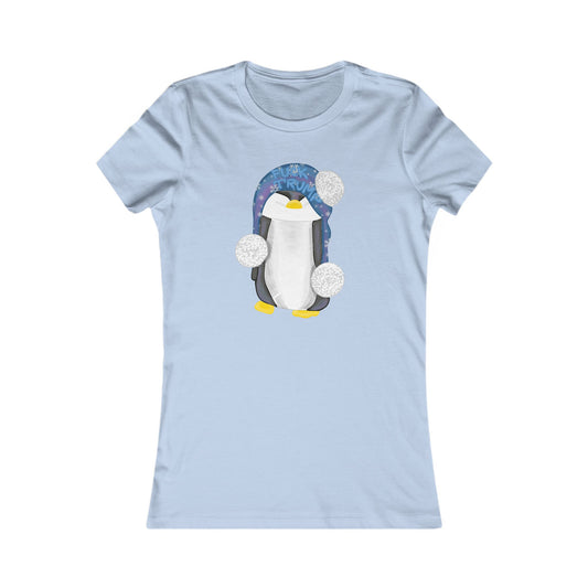 Women's FDT Penguin Illustrated T
