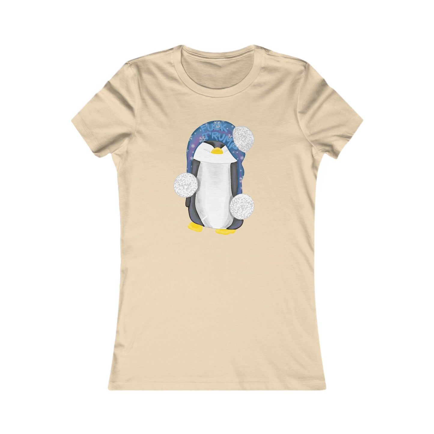 Women's FDT Penguin Illustrated T