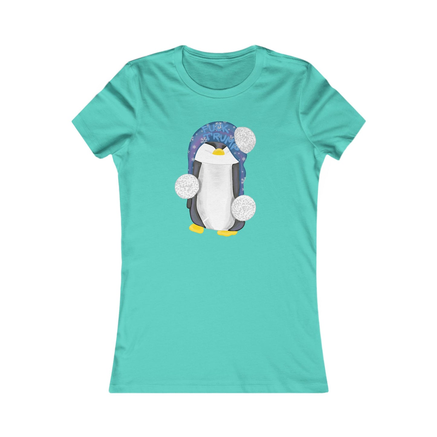 Women's FDT Penguin Illustrated T