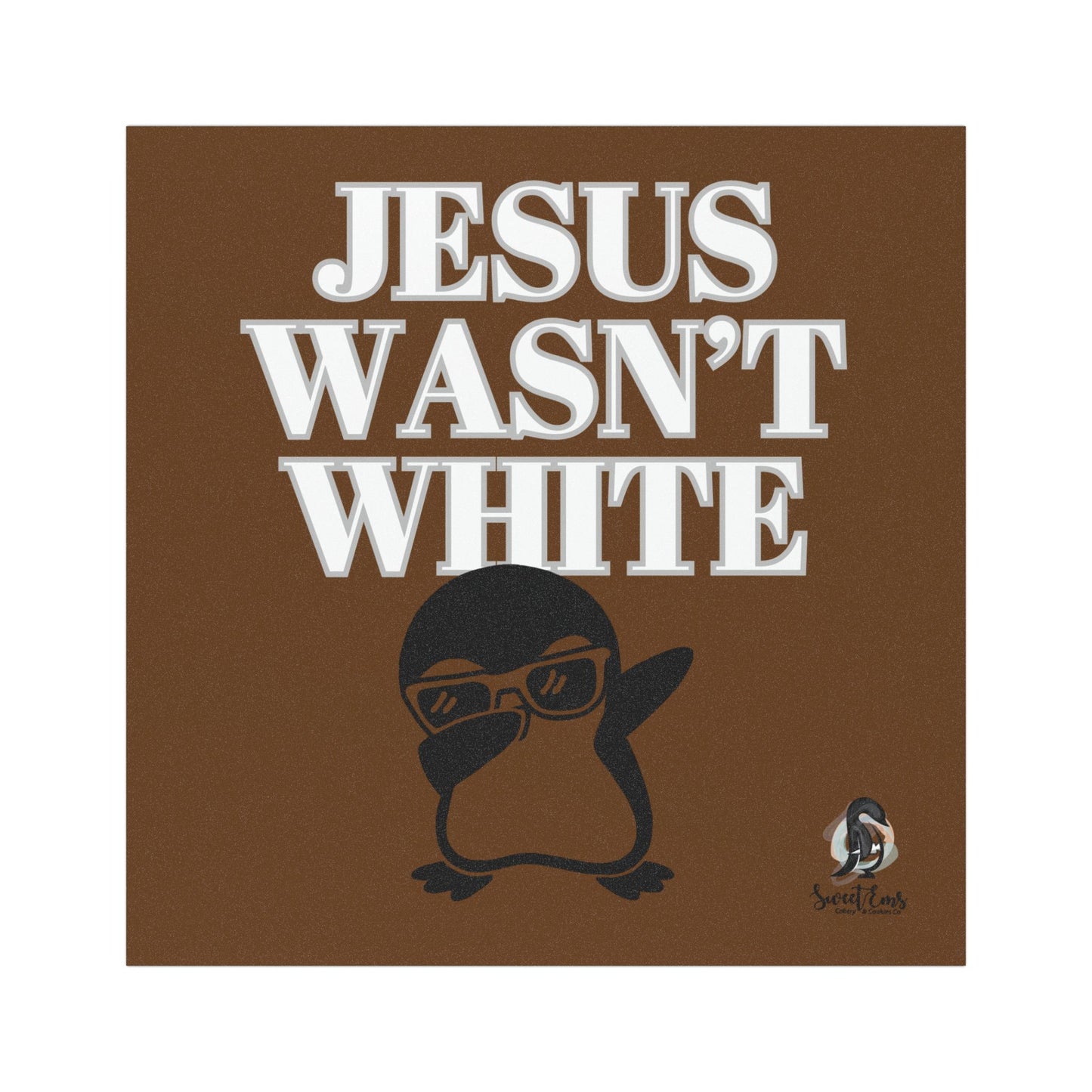 Car Magnet - "Jesus Wasn't White"
