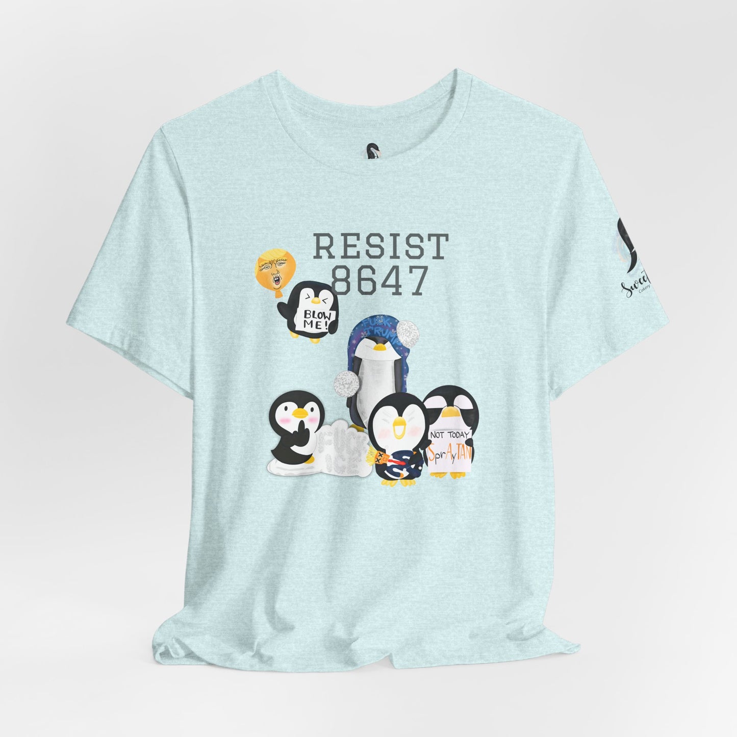 Penguin Protest Tee — "Tariffed FDT" T
