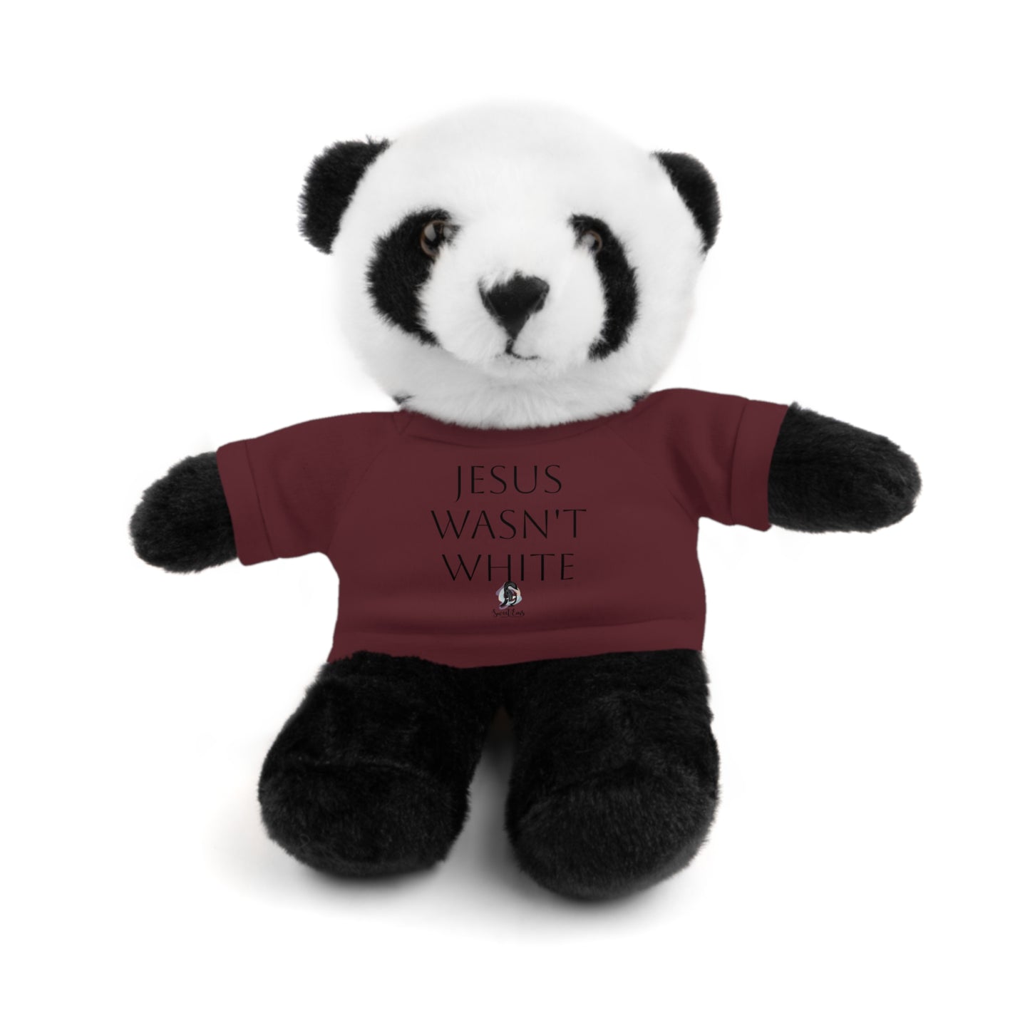 Jesus Wasn't White Stuffed Animal — Inclusive Plush Toy with Tee