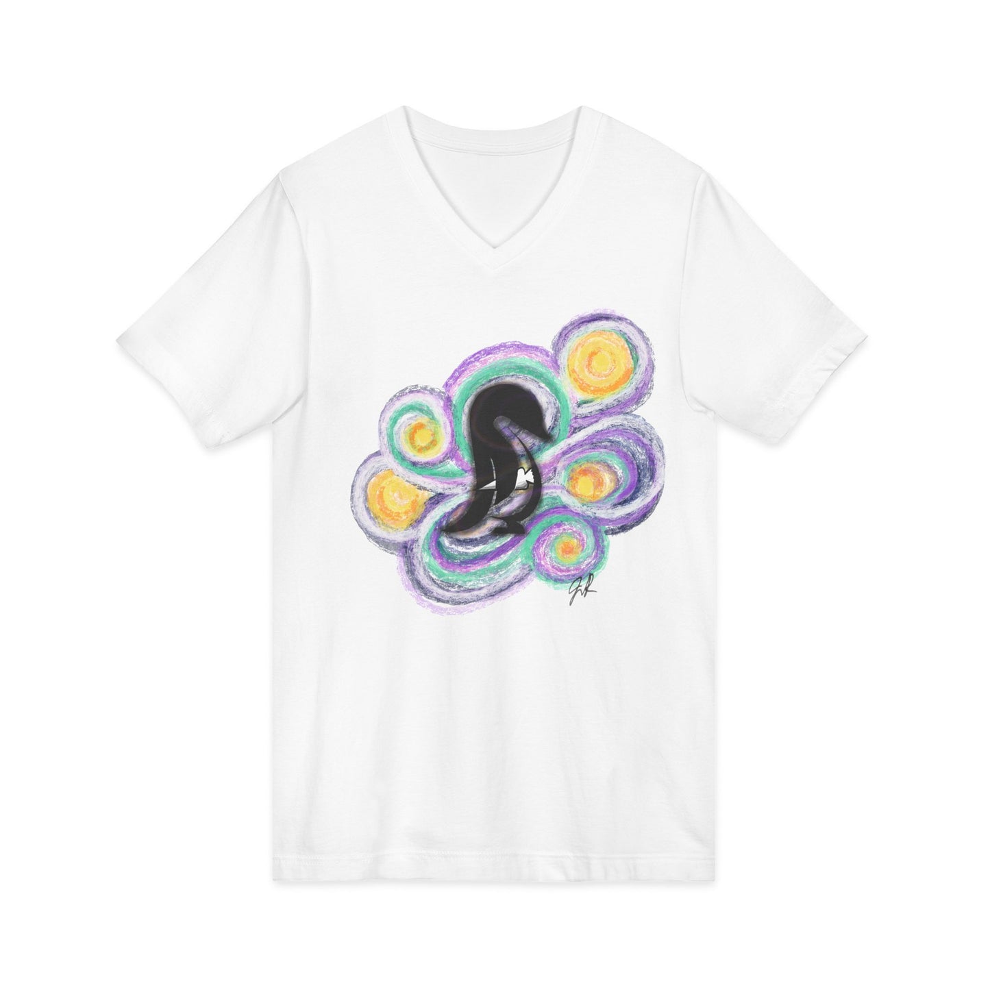 Sweetems Night V‑Neck T