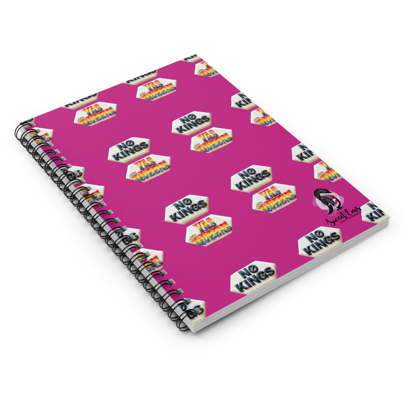 Viral "No Kings, Yas Queens" Spiral Notebook