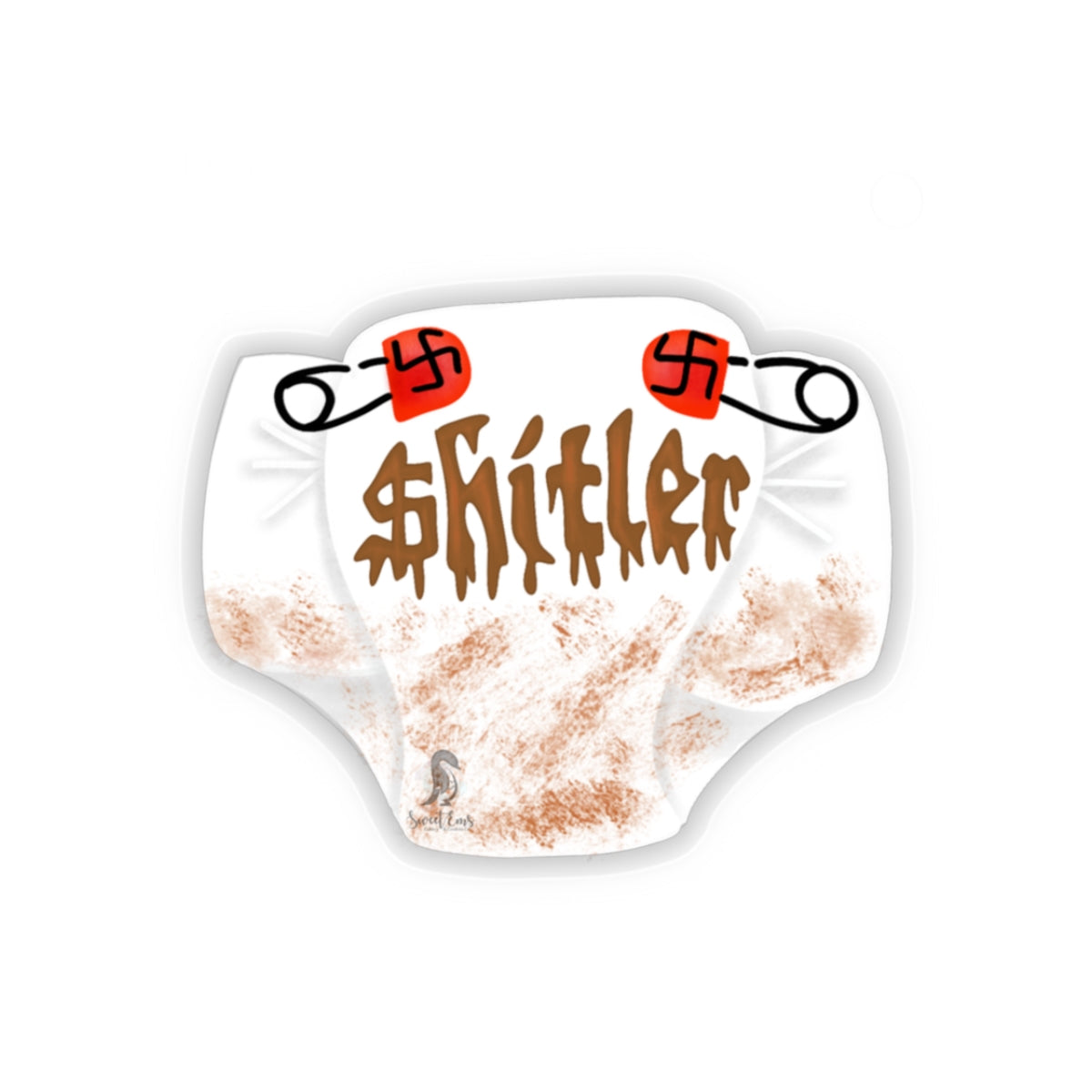 Shitler FDT Illustrated Sticker