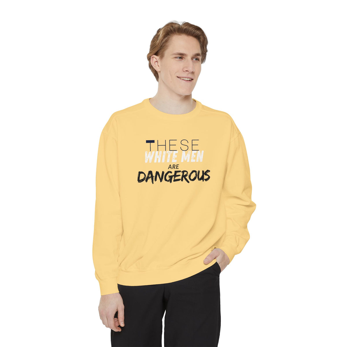 White Men are Dangerous Sweater