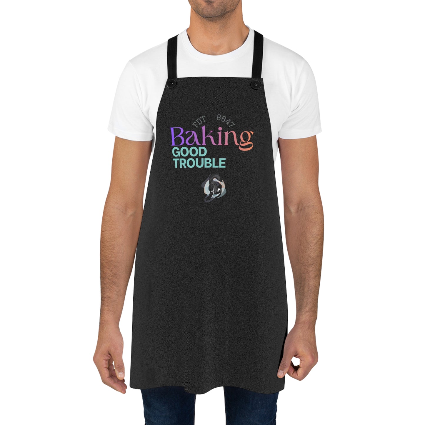 Baking Good Trouble Political Protest Kitchen Apron