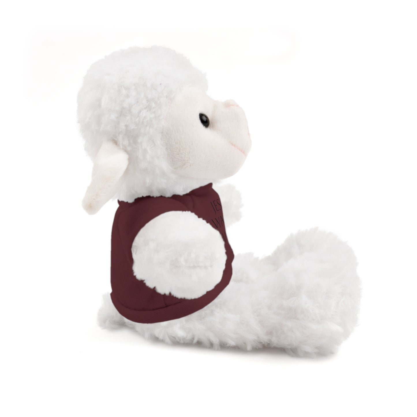 Jesus Wasn't White Stuffed Animal — Inclusive Plush Toy with Tee
