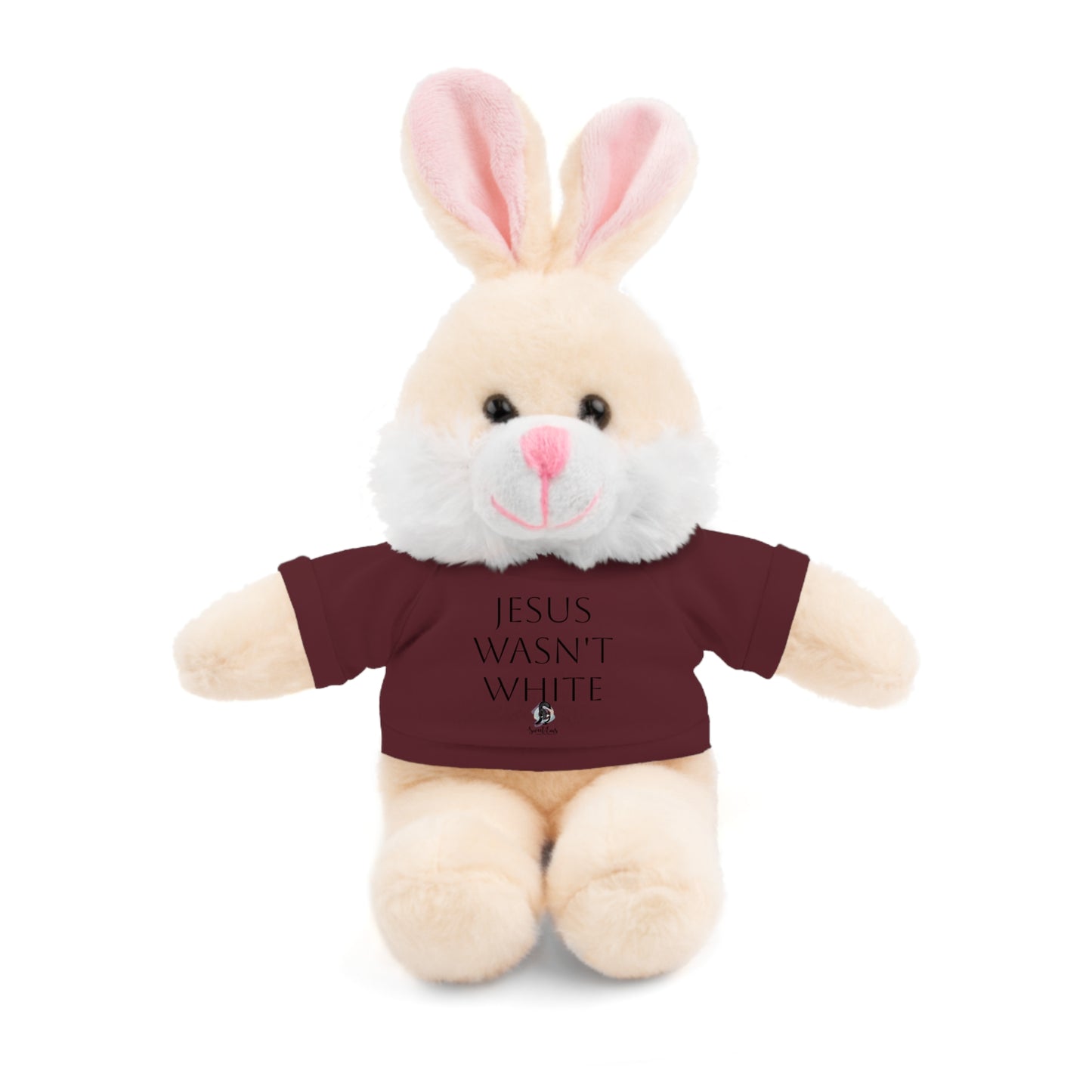 Jesus Wasn't White Stuffed Animal — Inclusive Plush Toy with Tee