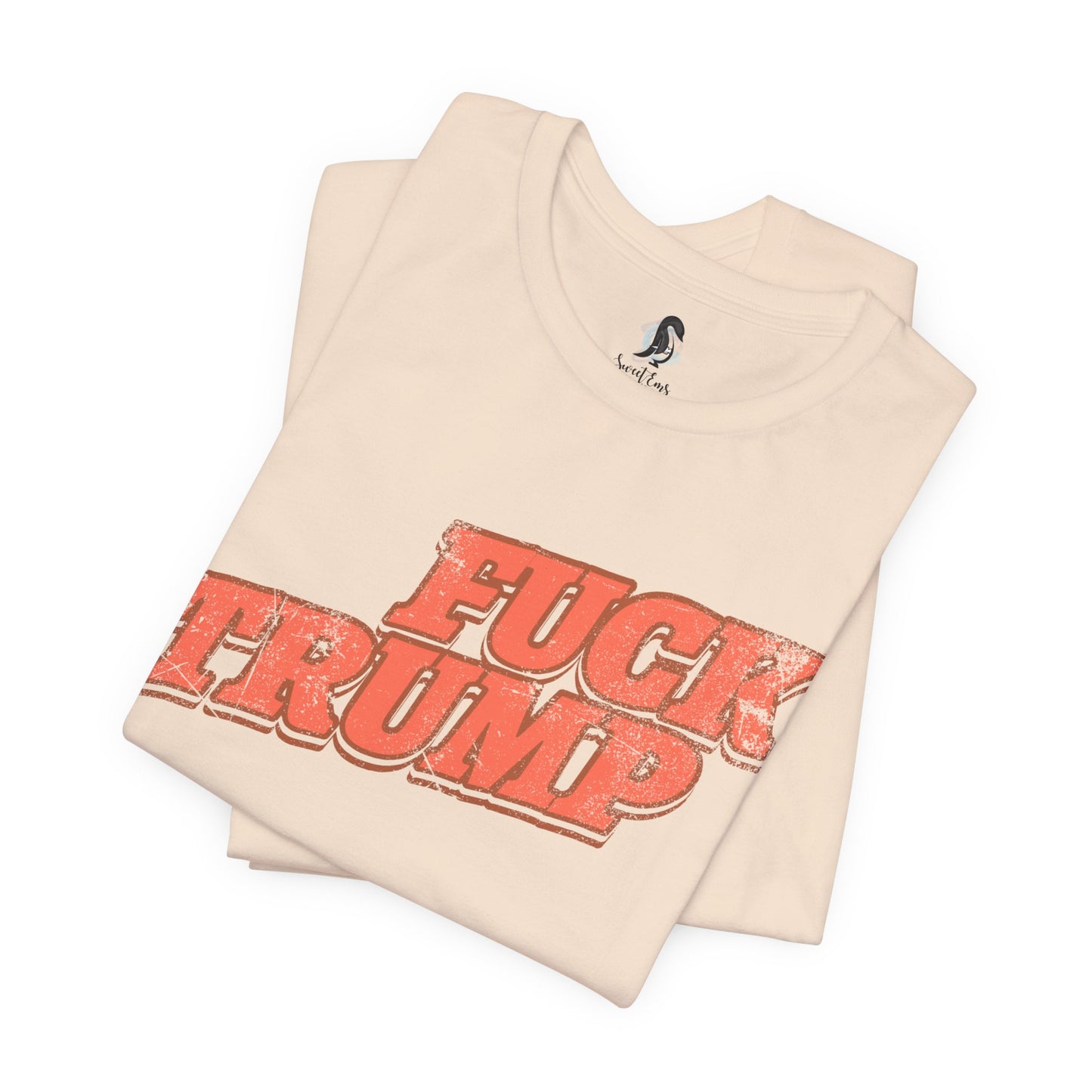 Bold Retro "FUCK TRUMP" T