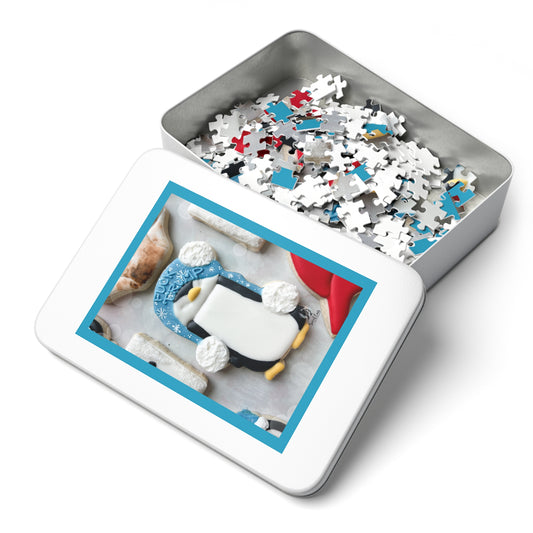 Penguin Jigsaw Puzzle with Tin — 252-Piece