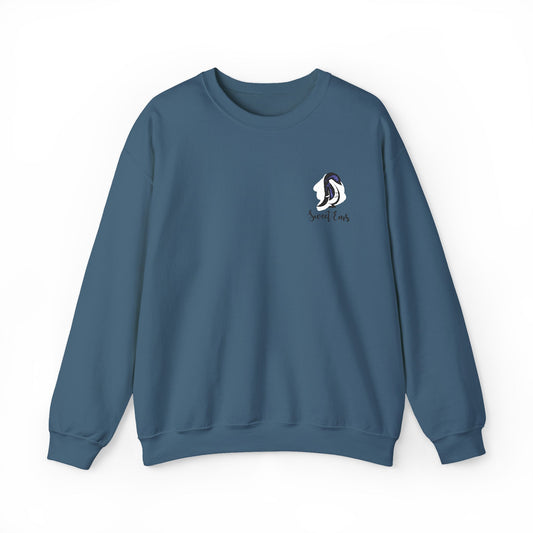Logo Embroidery Crewneck Sweatshirt