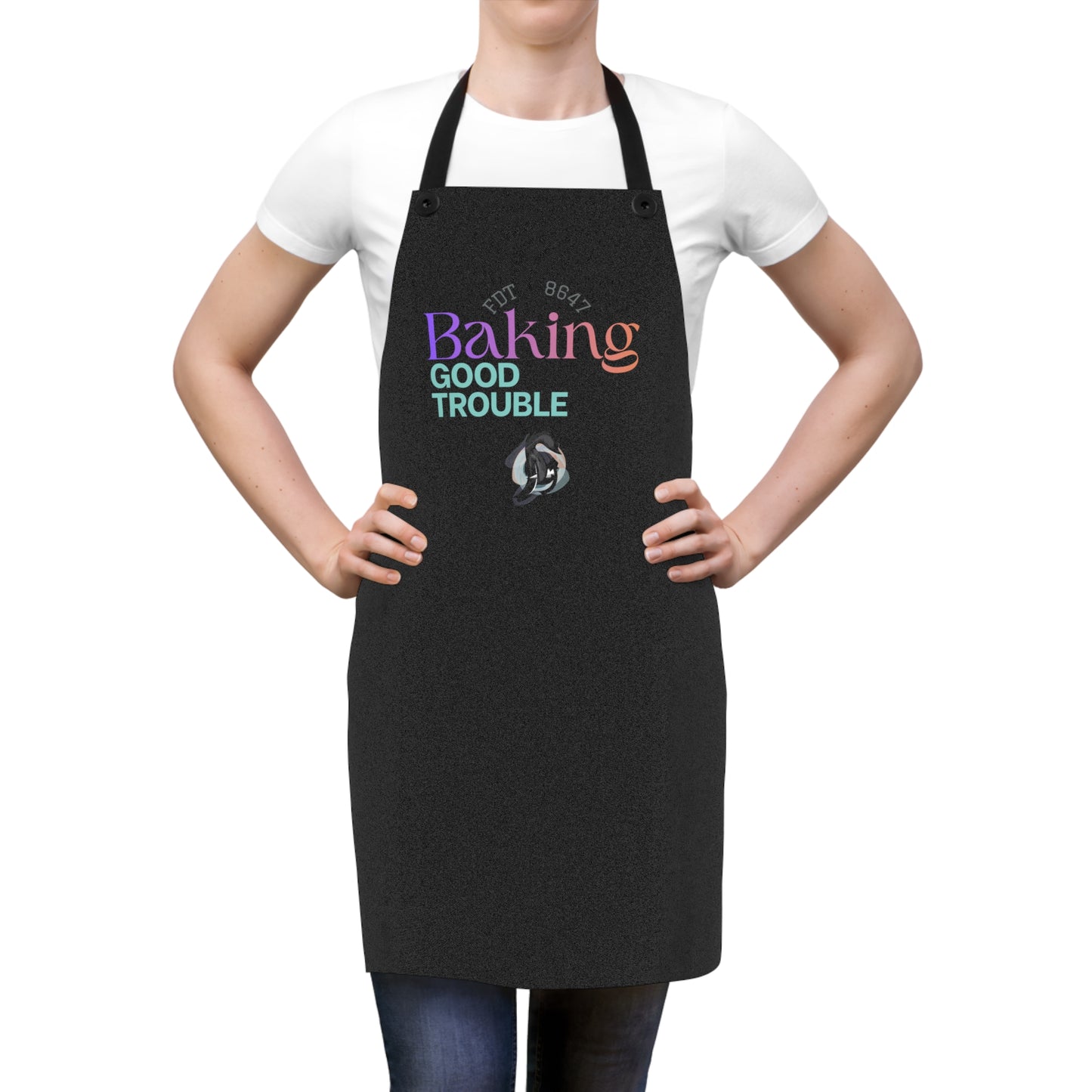 Baking Good Trouble Political Protest Kitchen Apron