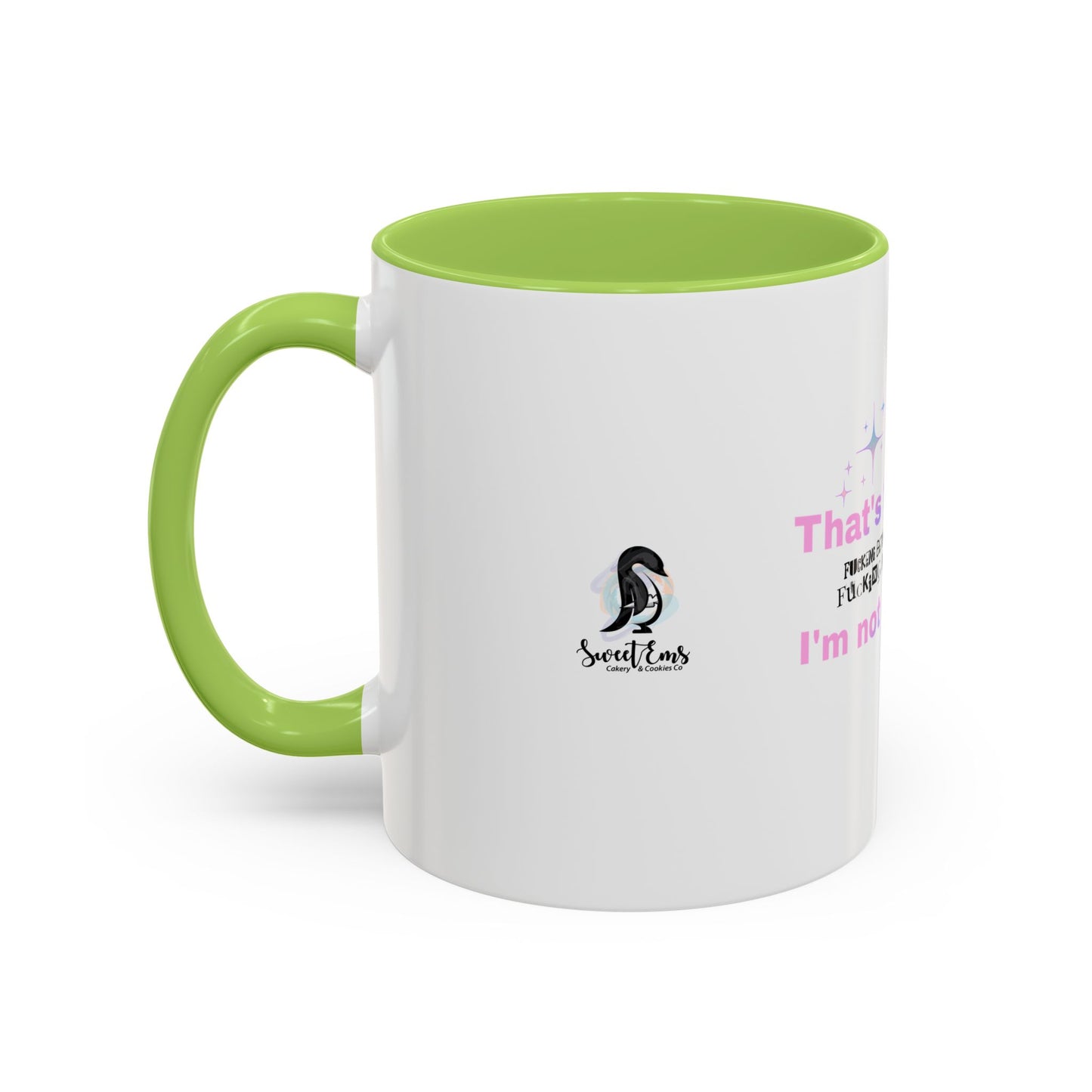 War on Woman Accent Coffee Mug — 11/15oz Feminist Statement Ceramic Mug