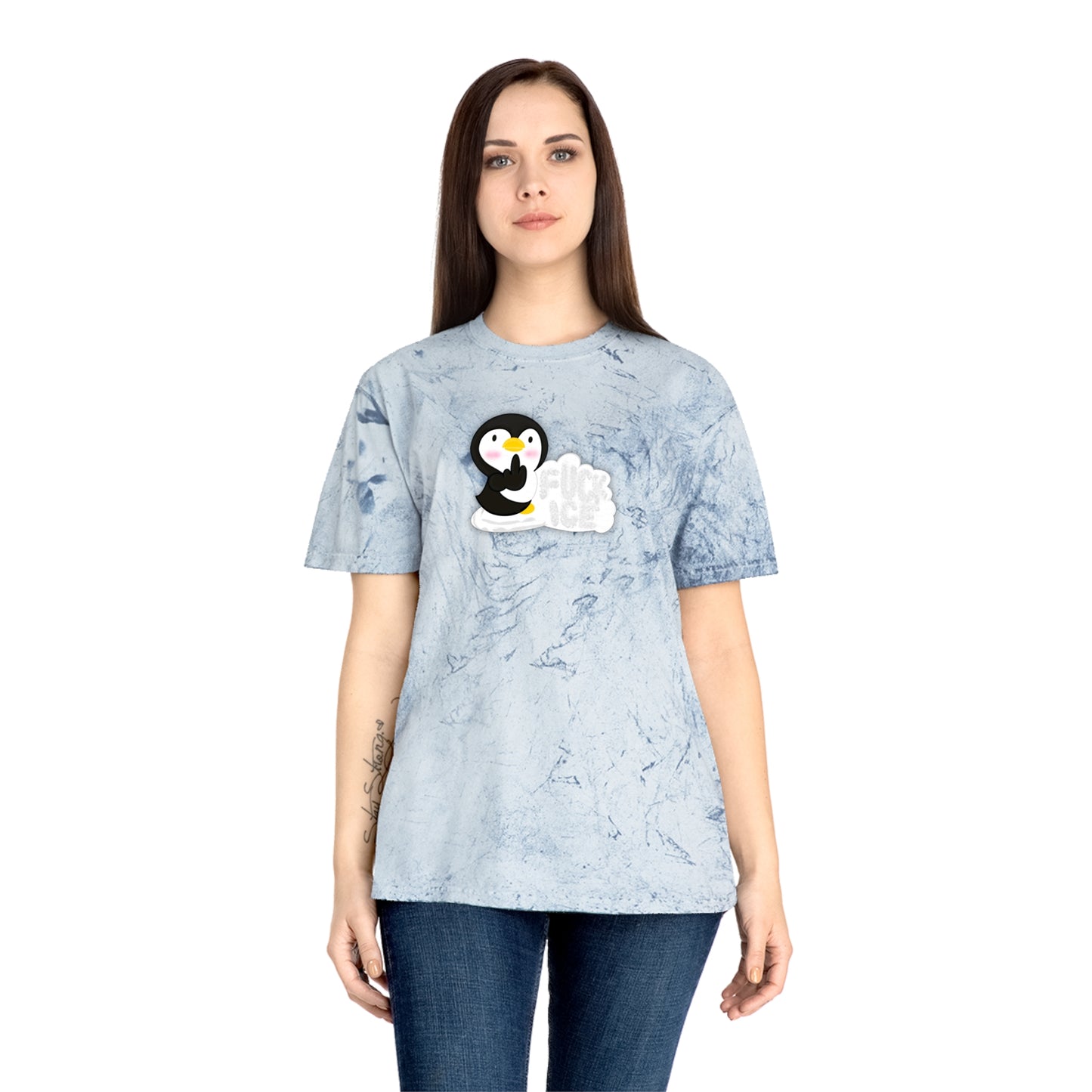 Fuck ICE FDT Illustrated Penguin T