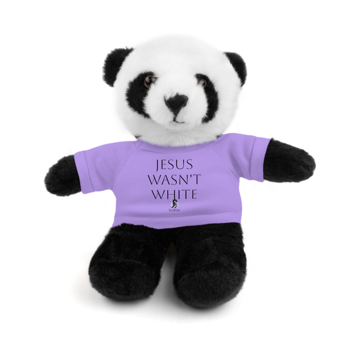 Jesus Wasn't White Stuffed Animal — Inclusive Plush Toy with Tee