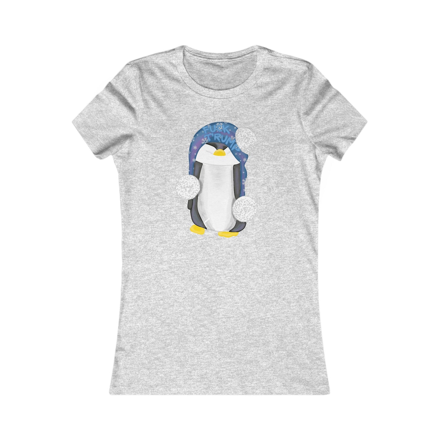 Women's FDT Penguin Illustrated T