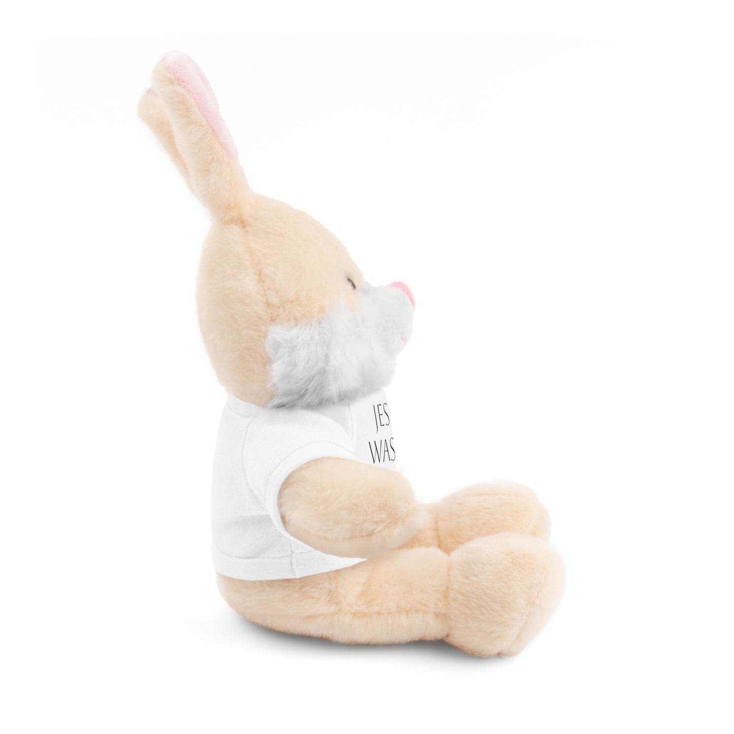 Jesus Wasn't White Stuffed Animal — Inclusive Plush Toy with Tee