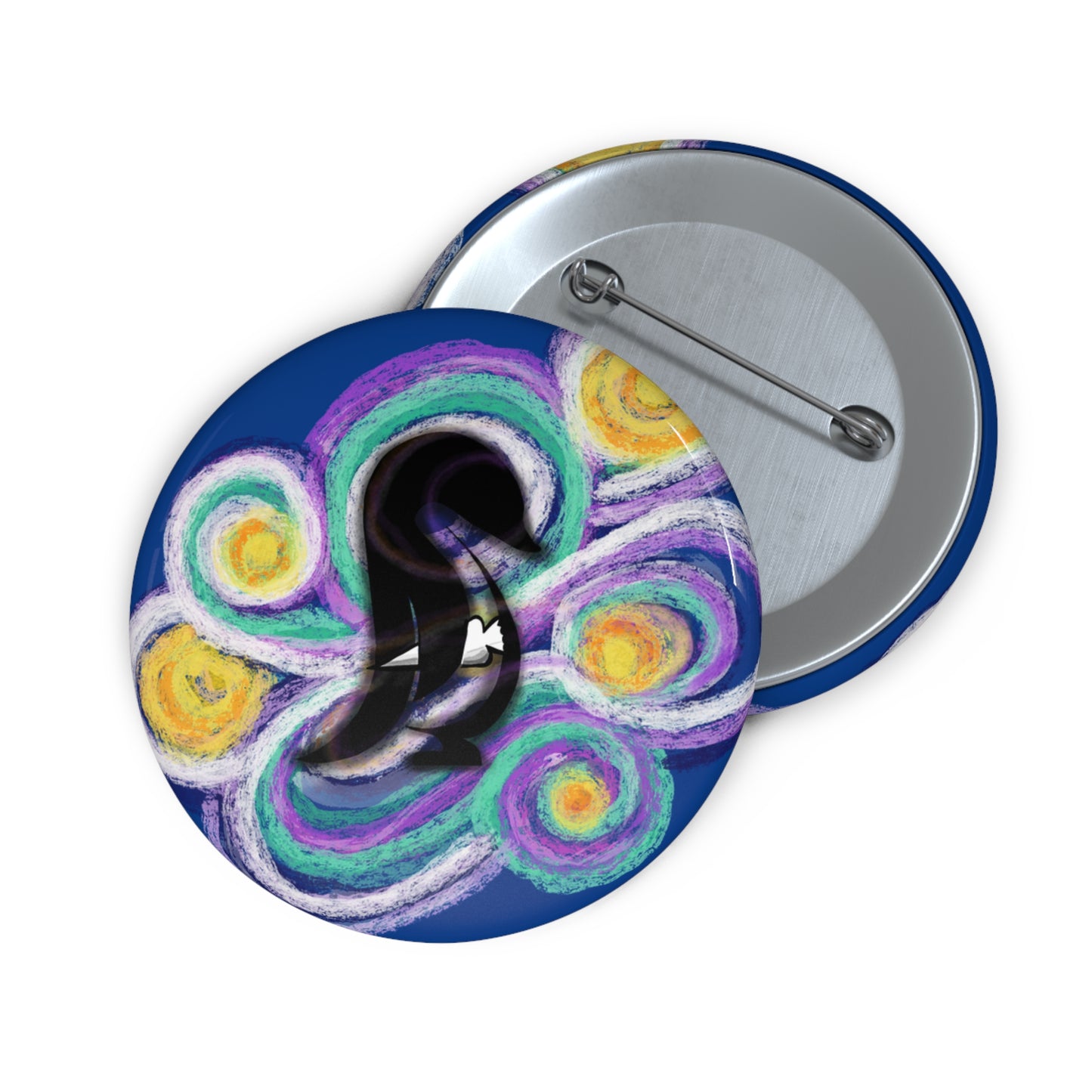 Sweetems Night Pin Button