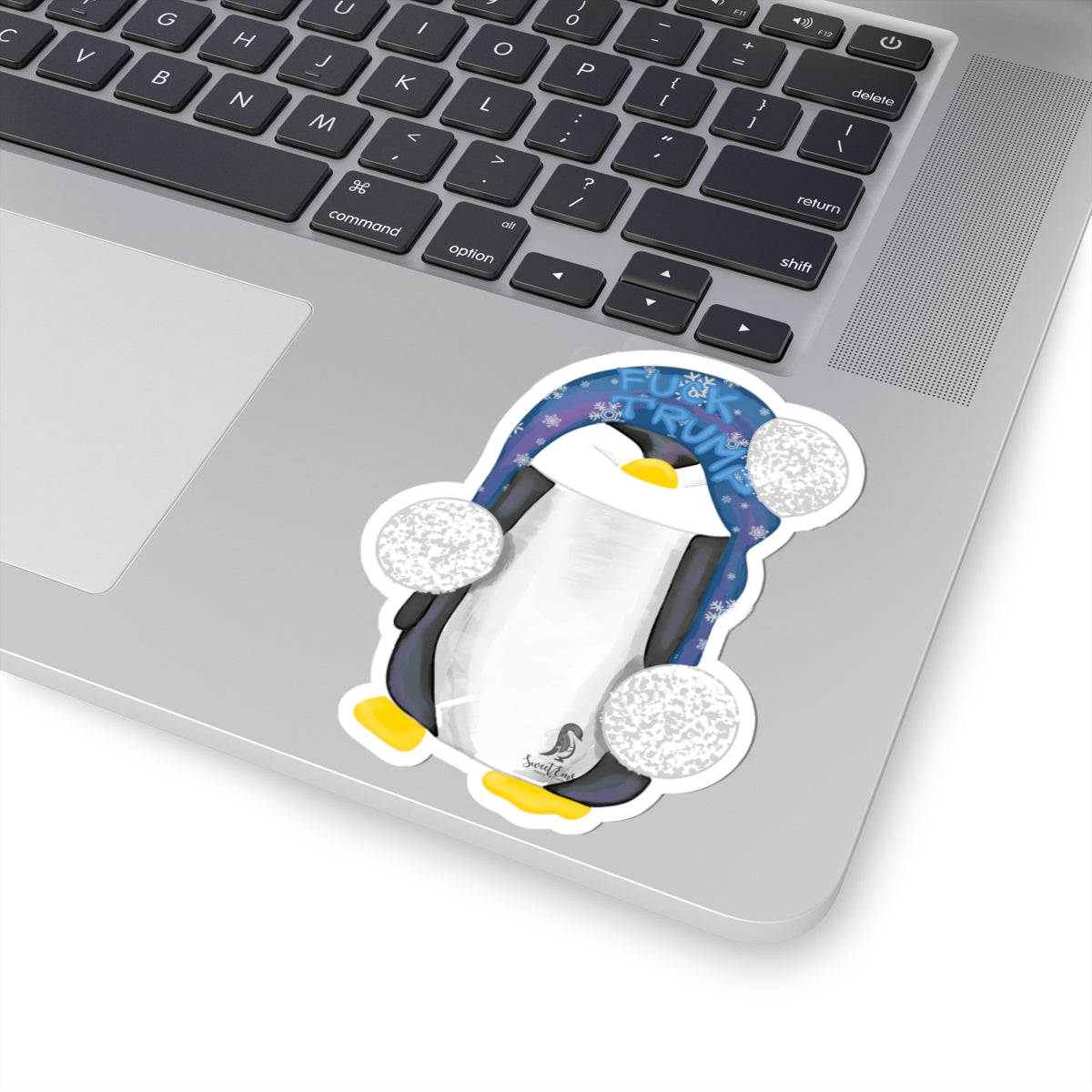 FDT Illustrated Penguin Kiss-Cut Sticker