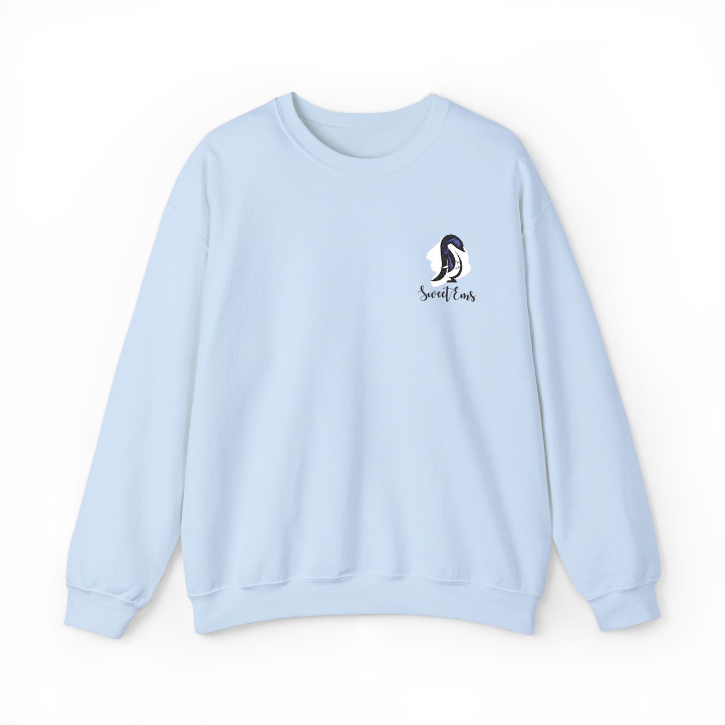 Logo Embroidery Crewneck Sweatshirt